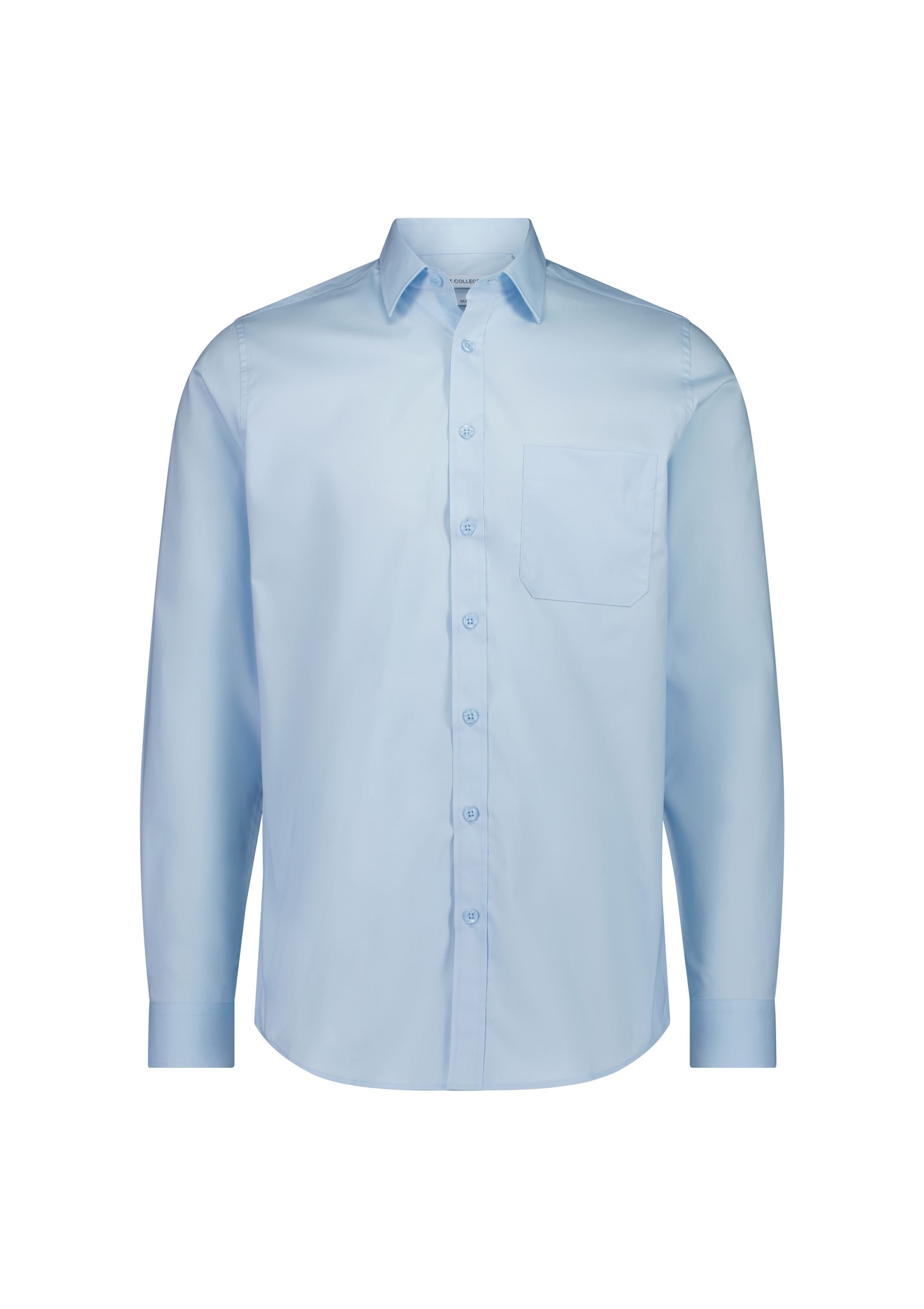 Biz Collection Men’s Fitzroy Classic Fit Long Sleeve Shirt S624M Sky / XS